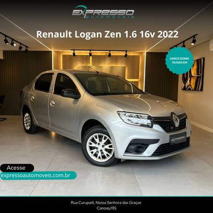 RENAULT LOGAN 1.6 16V SCE FLEX ZEN MANUAL RENAULT LOGAN 1.6 16V SCE FLEX ZEN MANUAL